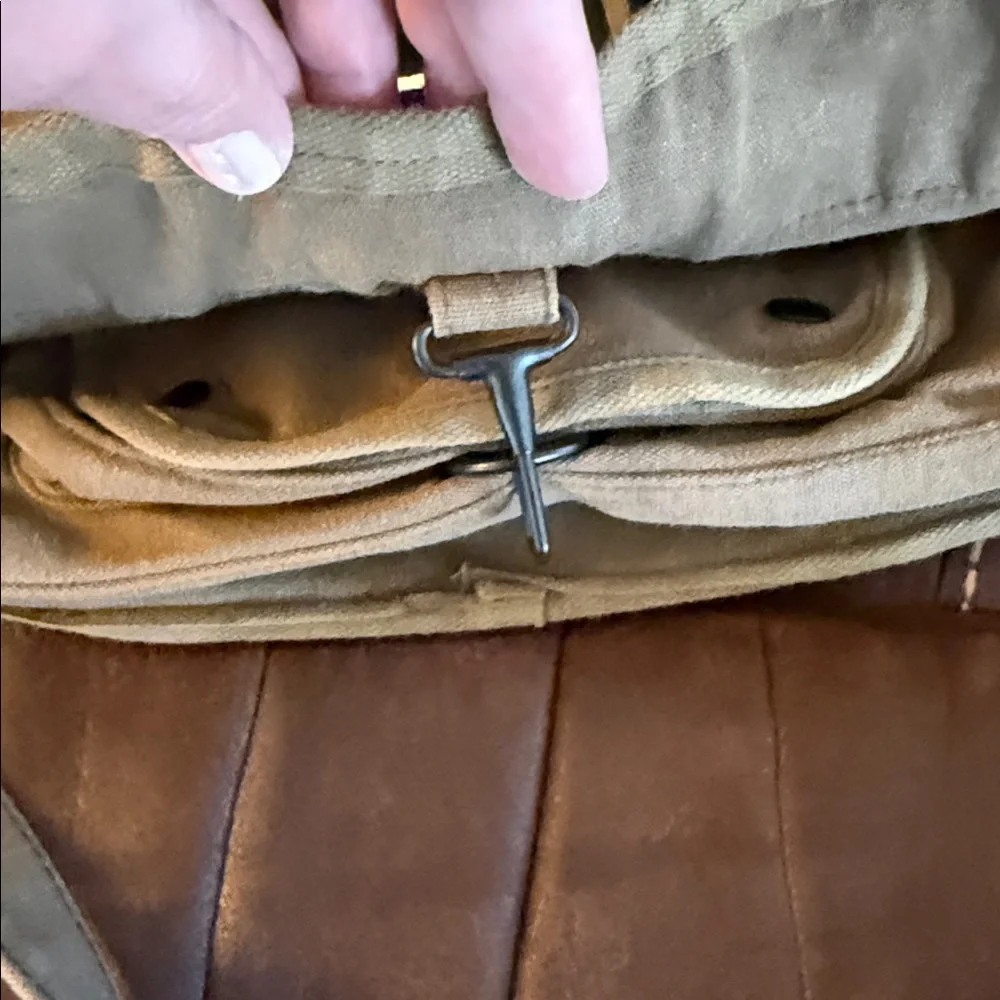 Rothco Brown Canvas Messenger Bag 